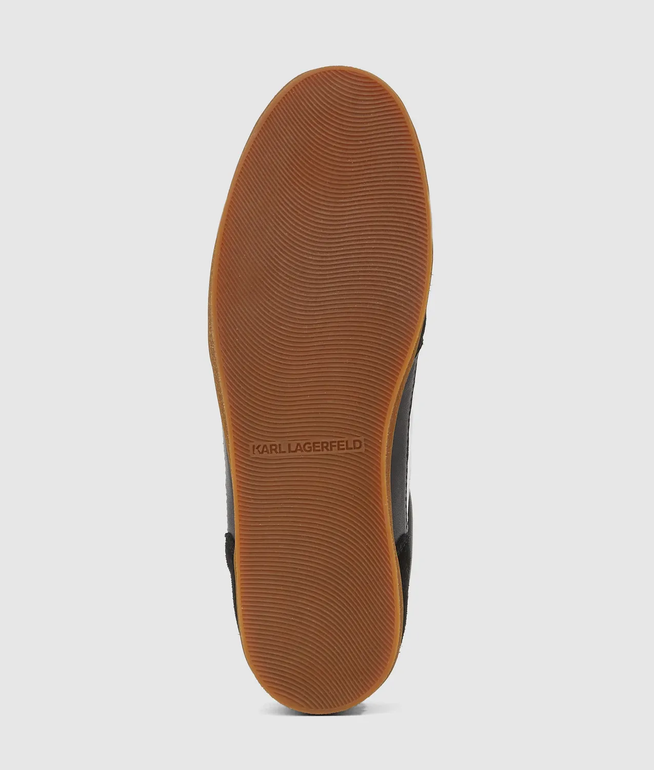 Karl Lagerfeld KL Jeans Kandidate Sneaker Leder weiß