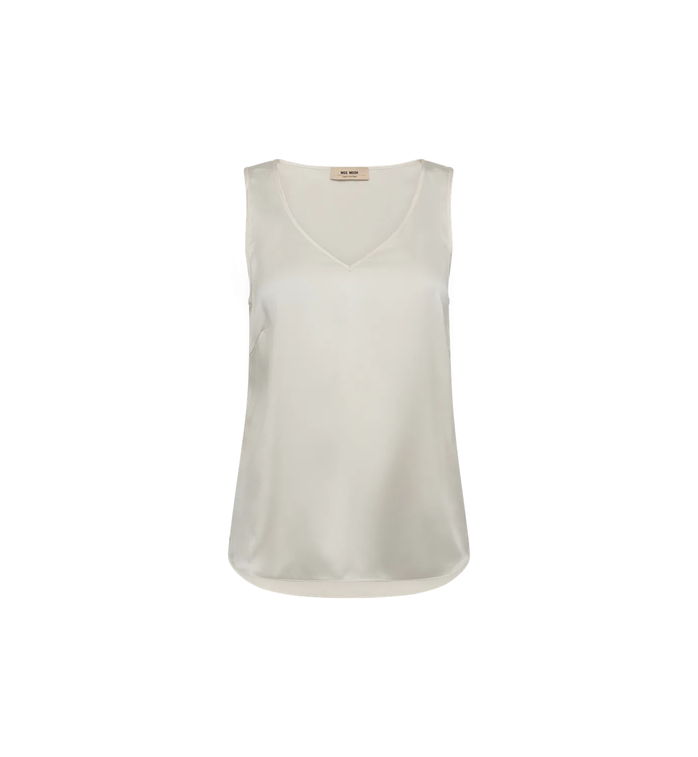 Mos Mosh MMAstrid V-Neck Seidentop Schwarz Gr.M