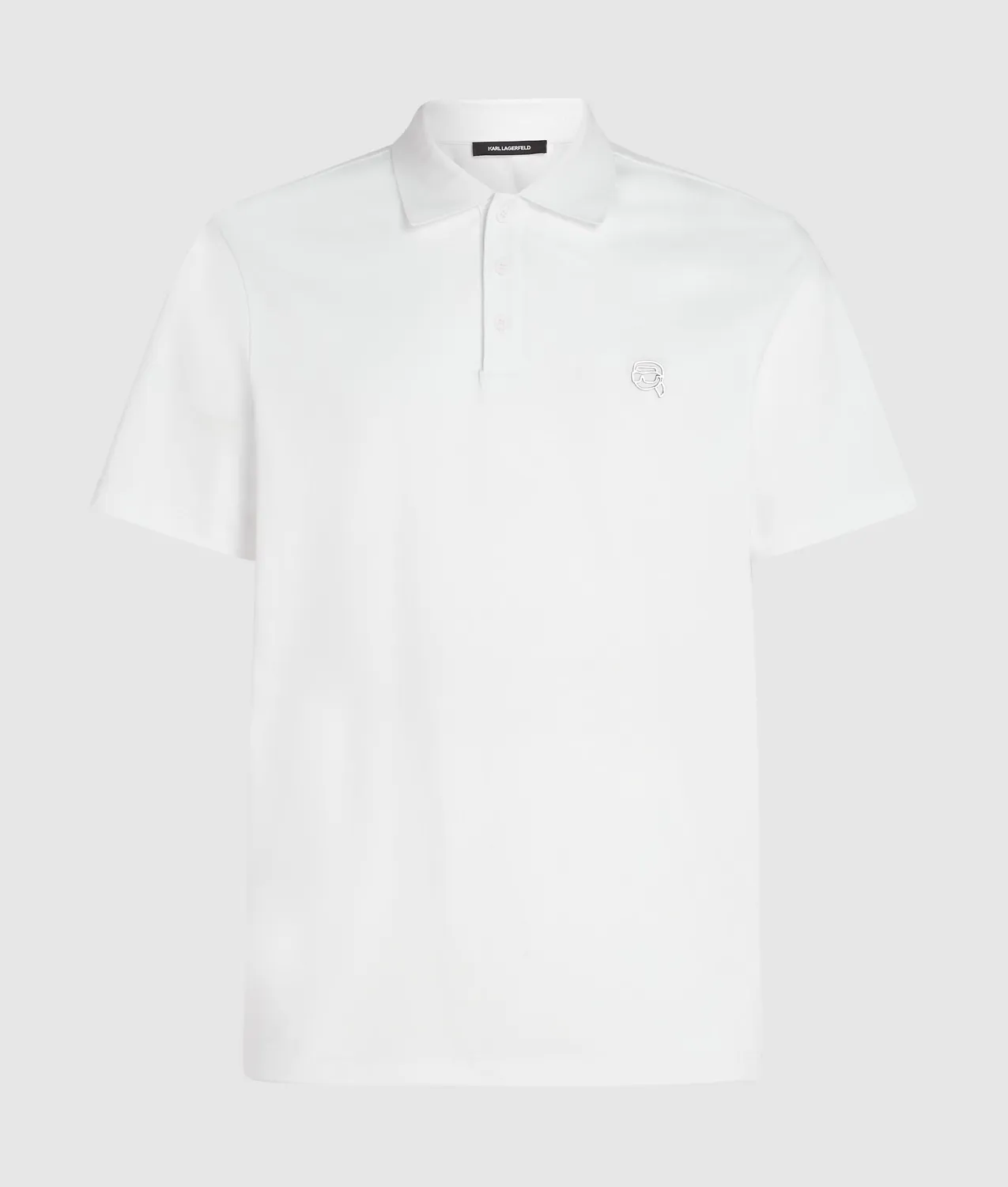 Karl Lagerfeld Ikon Jersey Poloshirt Bio-Baumwolle