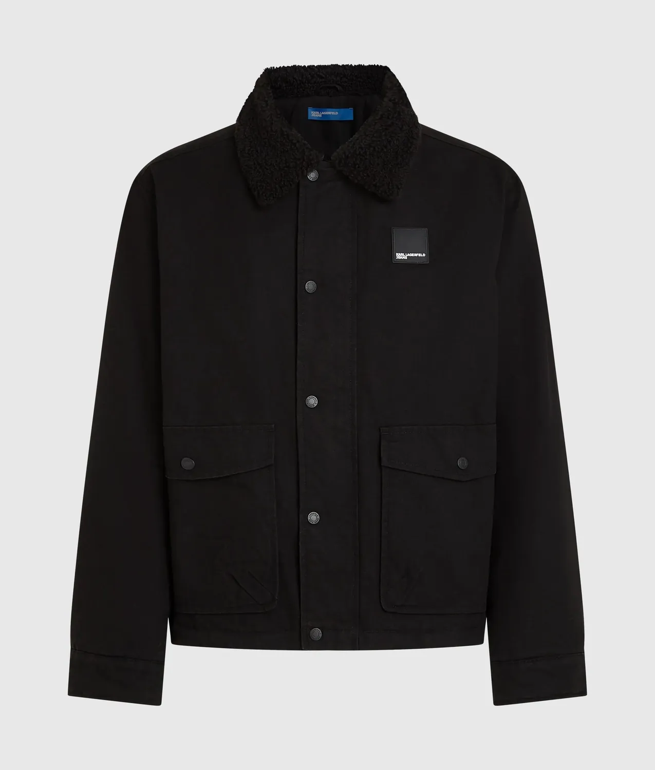 Karl Lagerfeld Coated Cotton Jacke Teddy XS-XXL