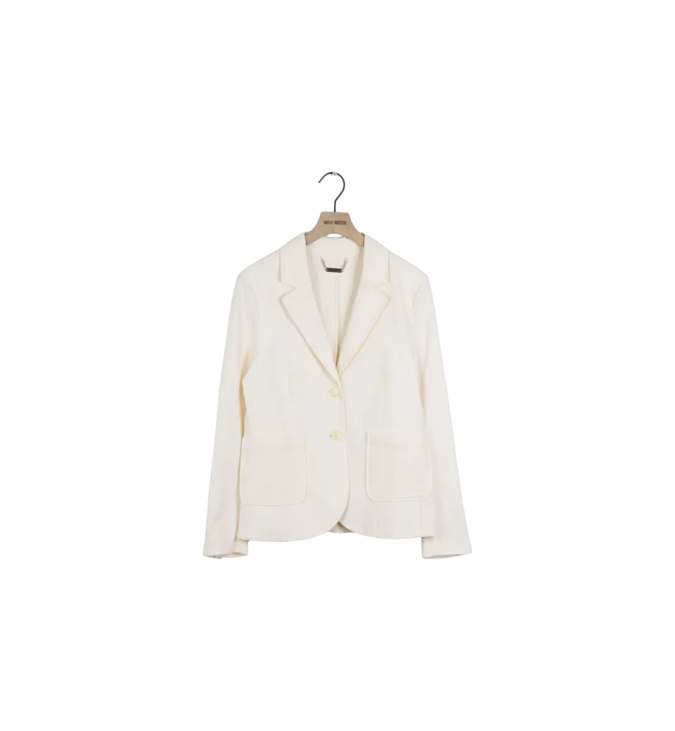Mos Mosh MMViga Charm Blazer Ecru 36 Tailliert