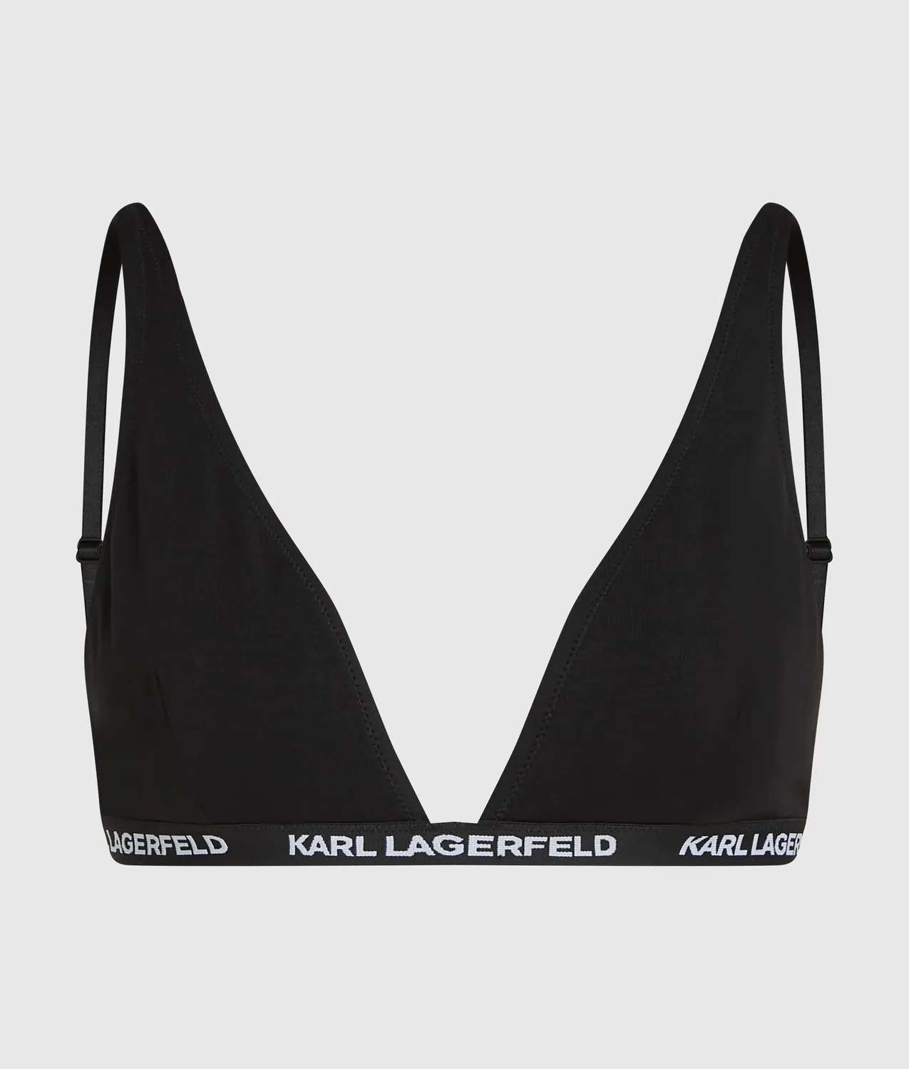 Karl Lagerfeld Logo Triangle Bra BH XS-XL Schwarz