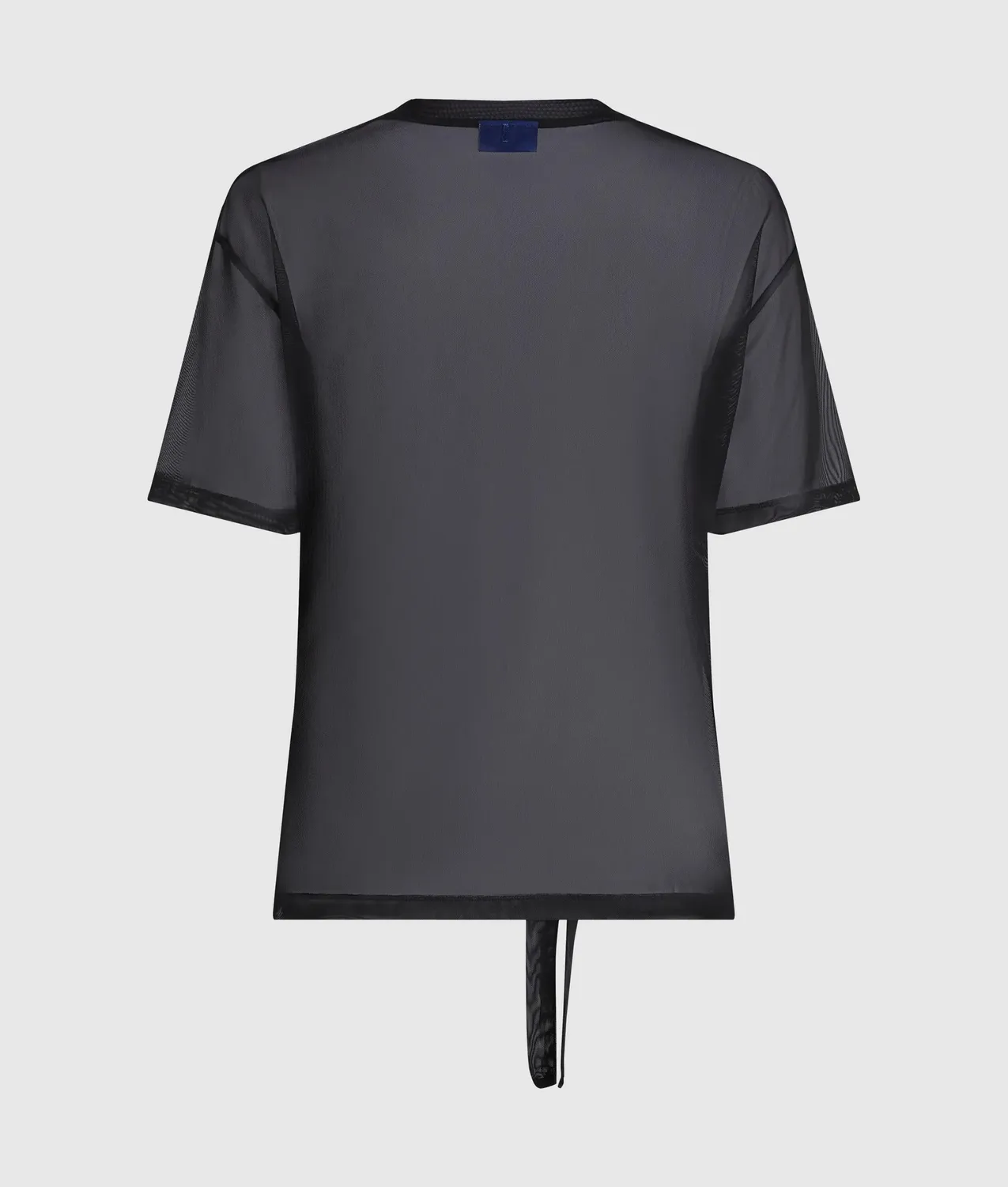 Karl Lagerfeld KL Jeans Mesh T-Shirt Damen schwarz