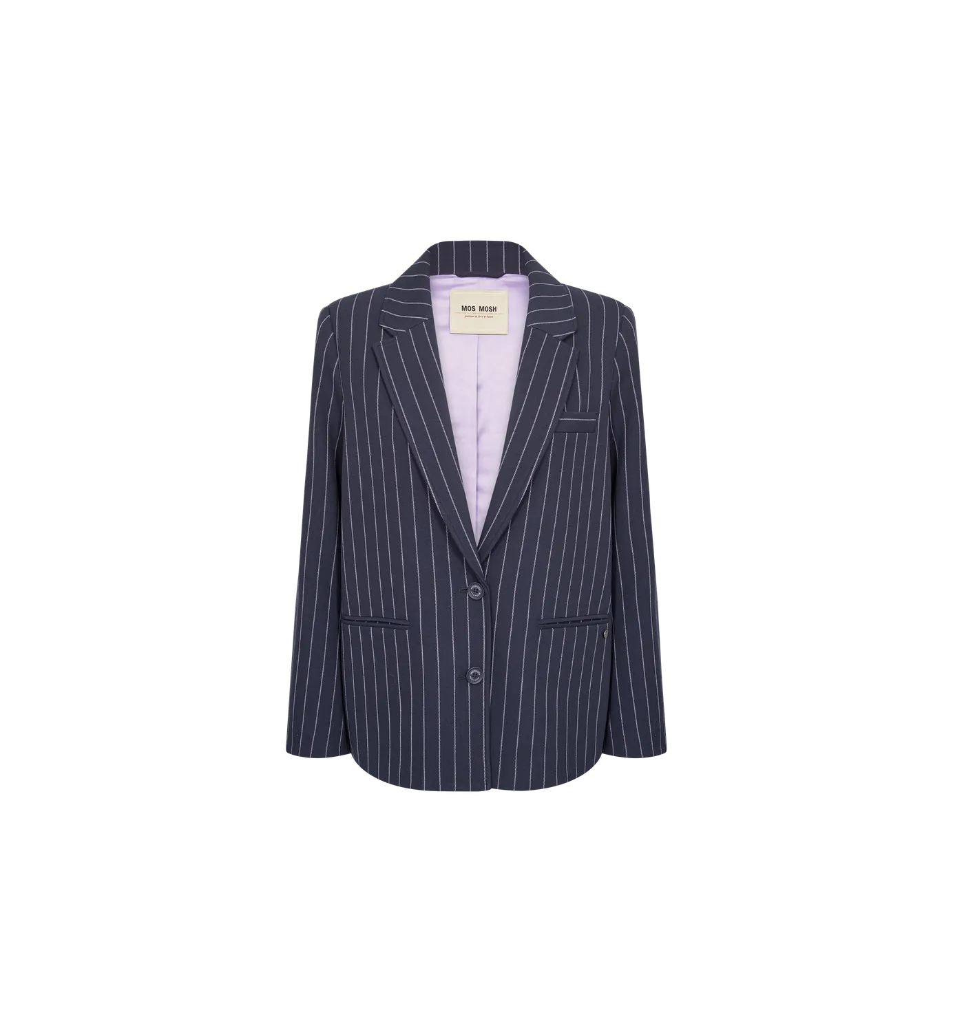 Mos Mosh MMJosie York Blazer Nadelstreifen Salute Navy