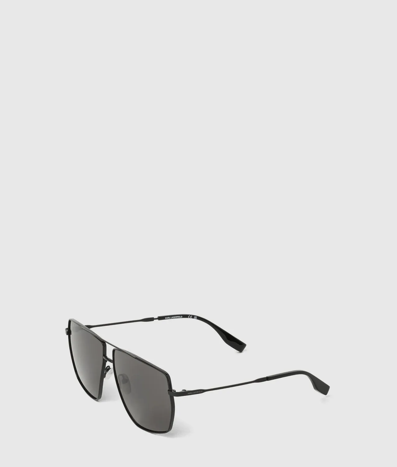 Karl Lagerfeld Logo Rectangular Sonnenbrille eckig Einheitsgröße