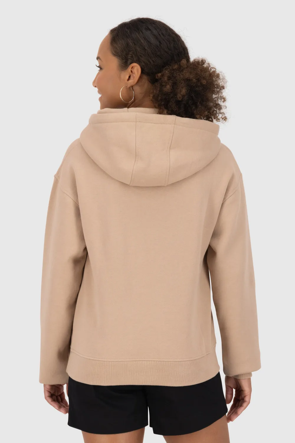 Alife & Kickin ThaneeAK A Hoodie Beige Damen Baumwolle