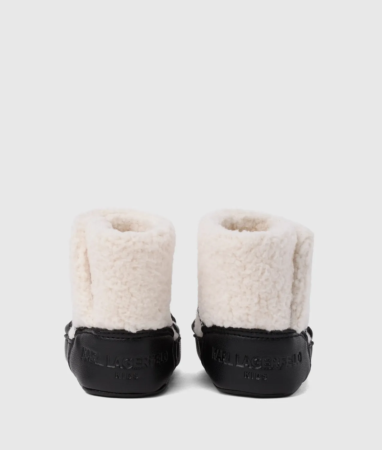 Karl Lagerfeld Baby Booties Fell Krabbelschuhe