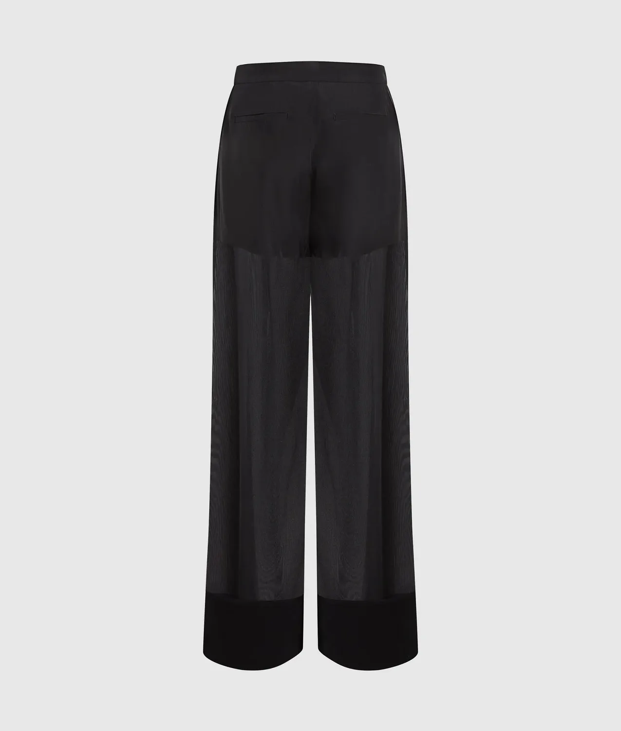 Karl Lagerfeld Organza Pants Wide-Leg transparent Gr 0-10