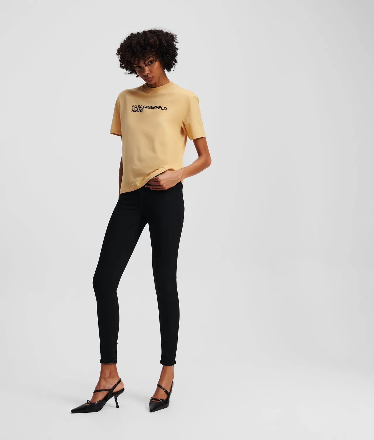 Karl Lagerfeld KL Jeans High-Rise Skinny Jeans Power-Stretch
