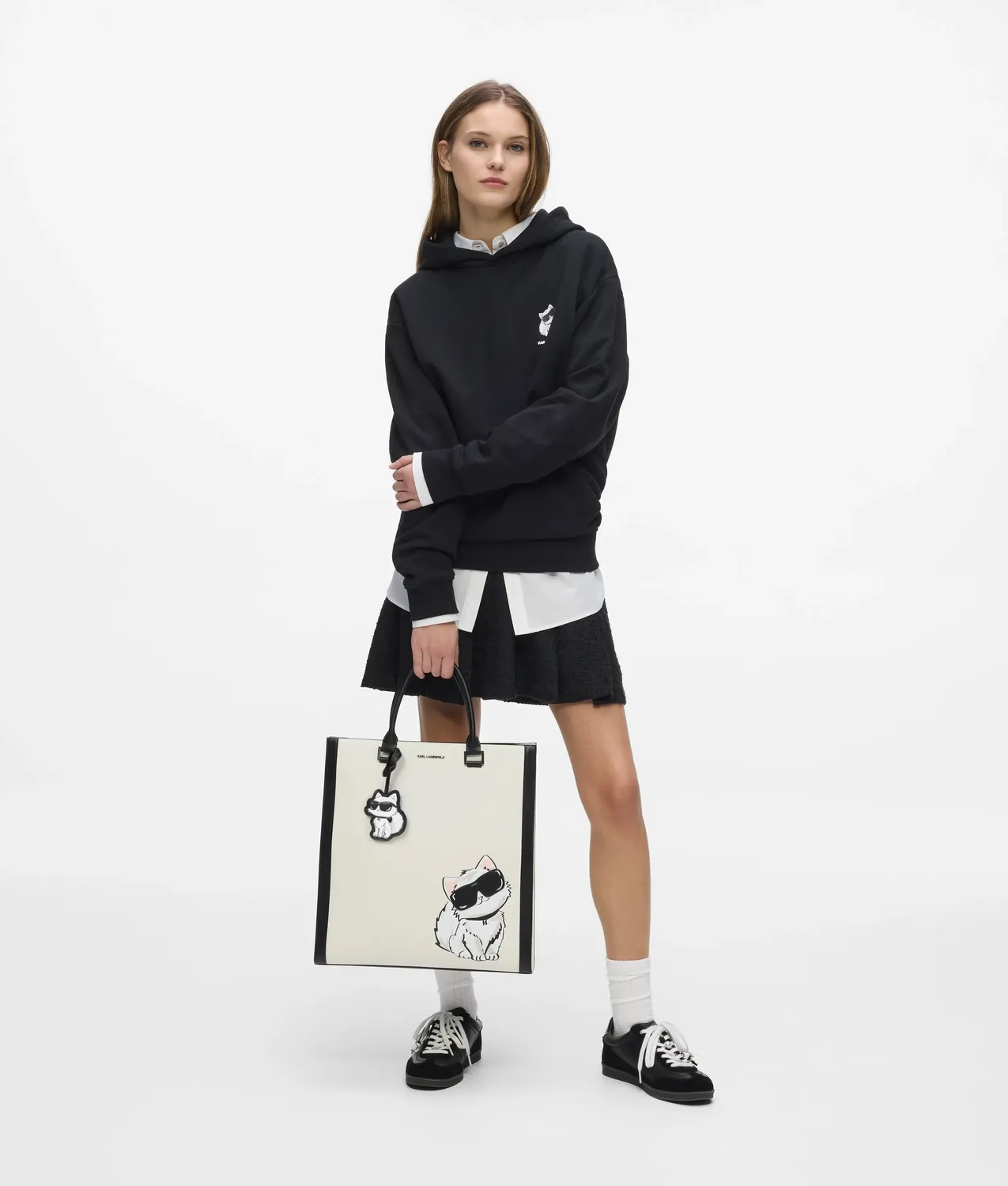 Karl Lagerfeld Ikon Choupette Tote Laptop 14 Zoll One Size