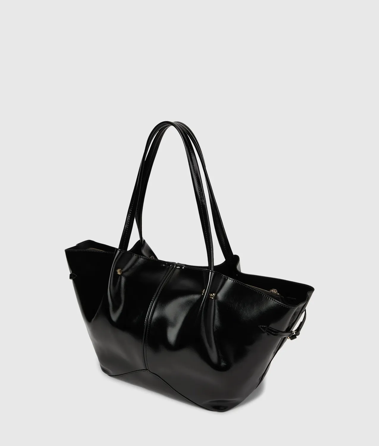 Karl Lagerfeld K/Pierced Medium Tote Tasche glänzend