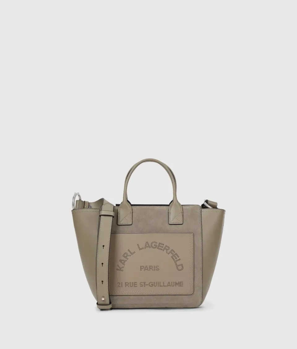 Karl Lagerfeld K/Daily Tote Wildleder klein