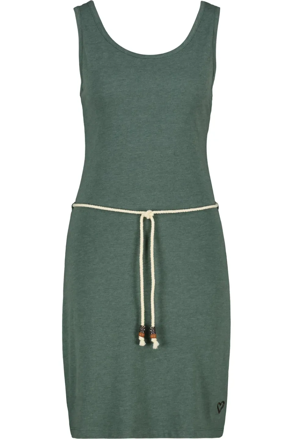 Alife & Kickin JenniferAK A Kleid Dunkelgrün Gr. M ärmellos