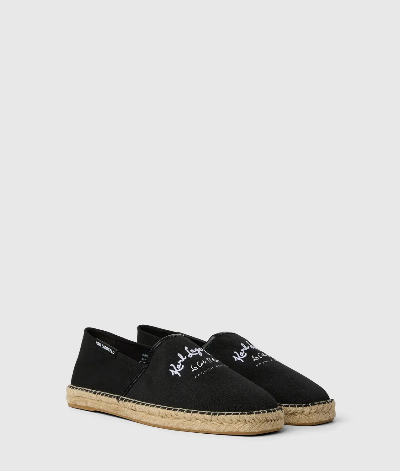 Karl Lagerfeld Kamino Riviera Espadrilles Canvas Slip-on