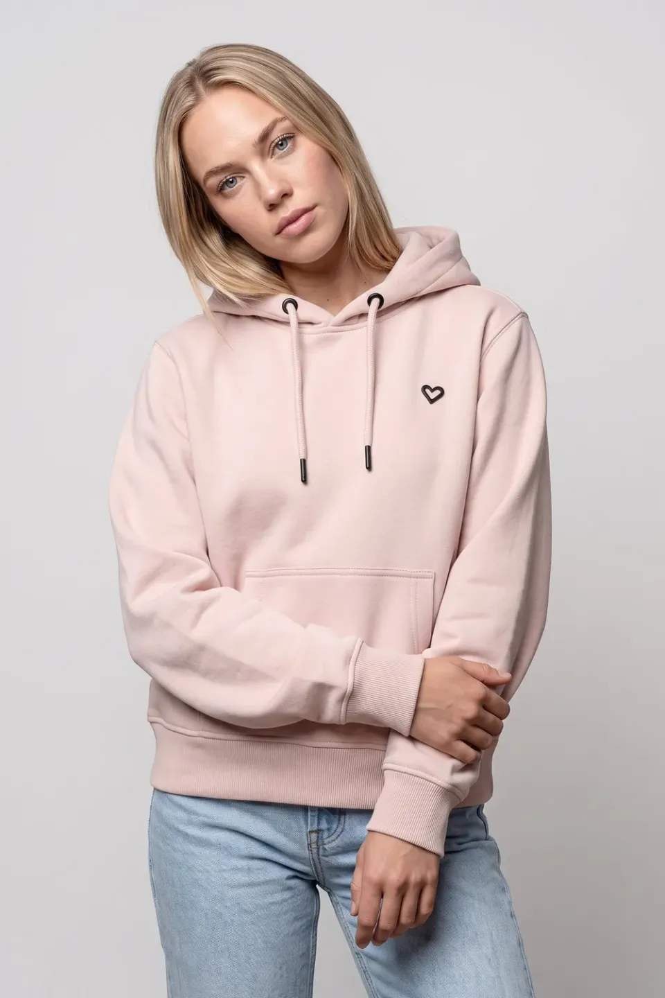 Alife & Kickin SorgaAK A Damen Hoodie Rosa