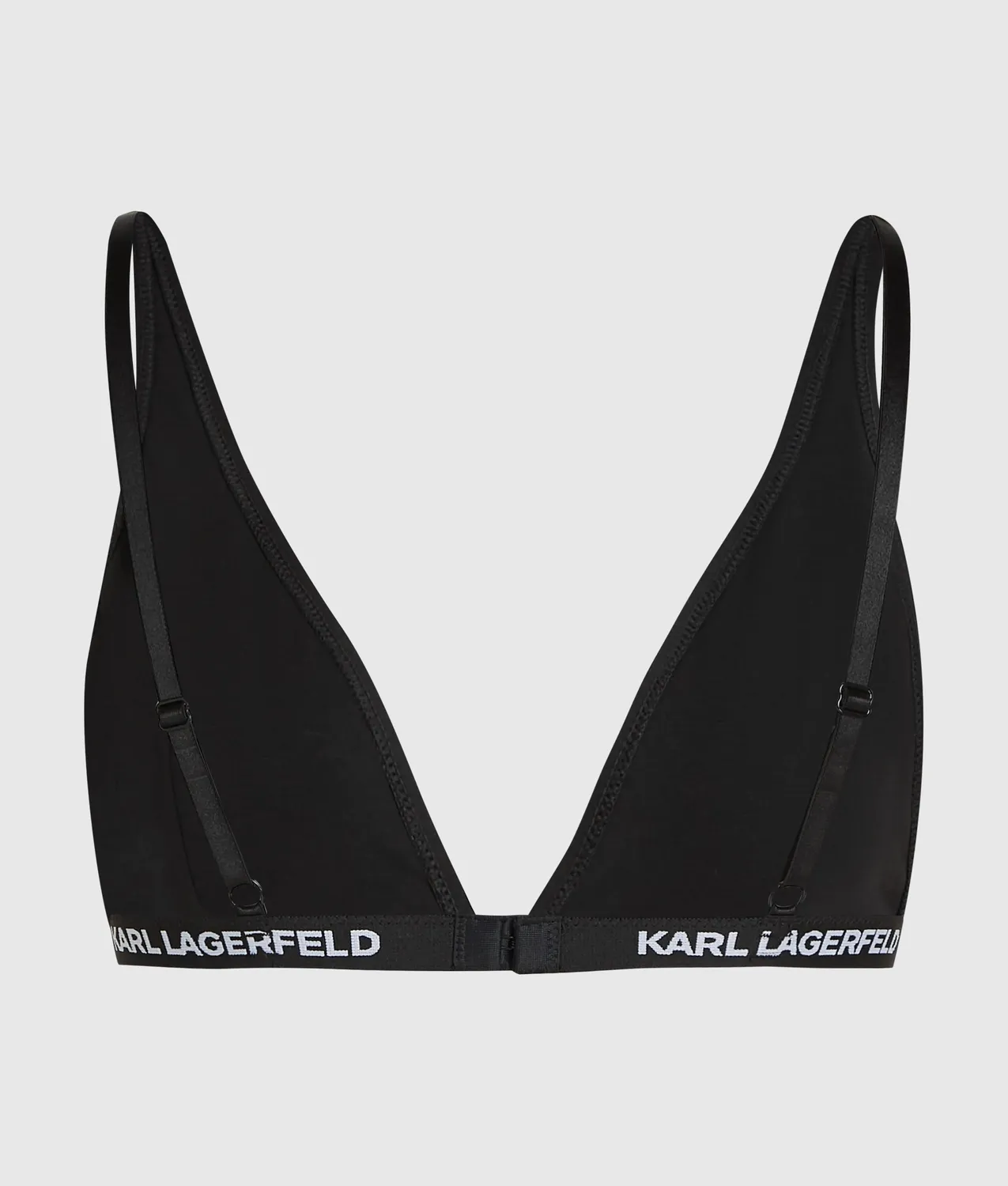 Karl Lagerfeld Logo Triangle Bra BH XS-XL Schwarz