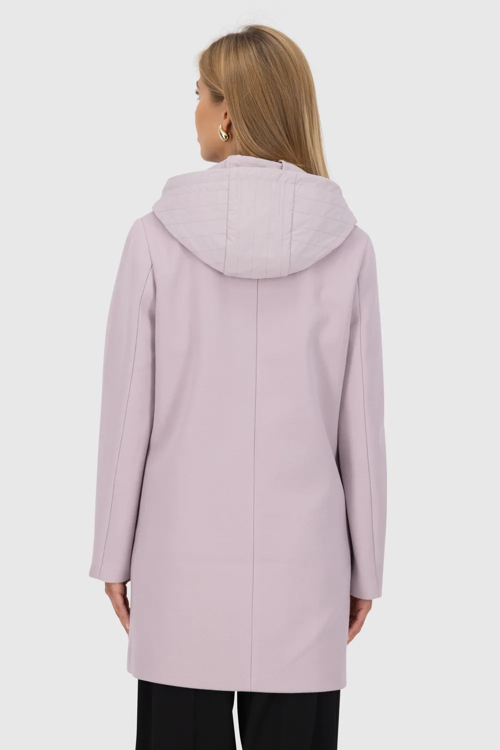 Alife & Kickin AjaAK A Jacke Violett Hybrid Wintermantel