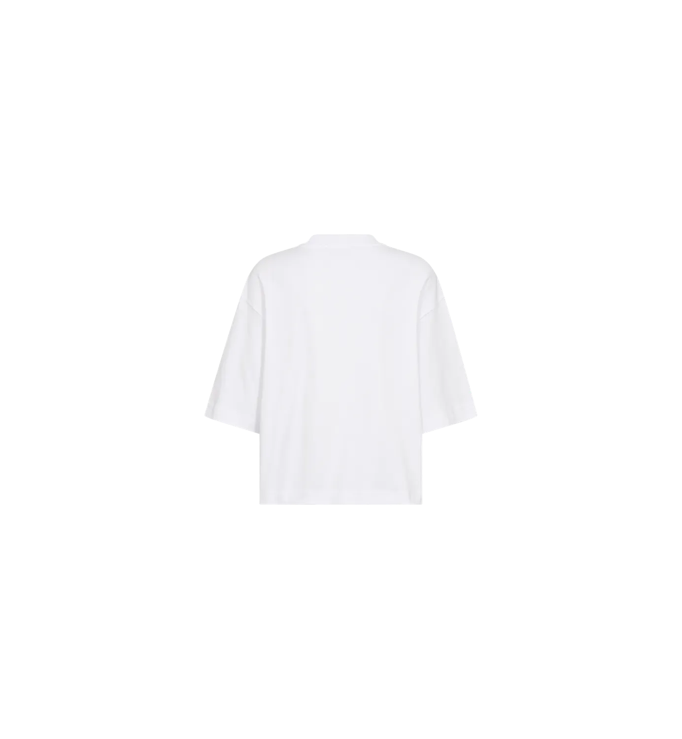 Mos Mosh MMNatalie Boxy T-Shirt Bio-Baumwolle Weiß