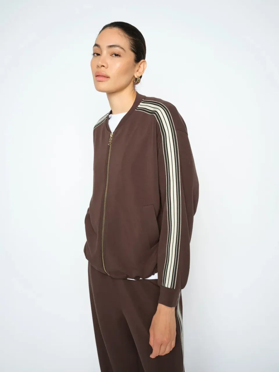 Mos Mosh MM Ardie Zip Sweatjacke Delicioso Oversize