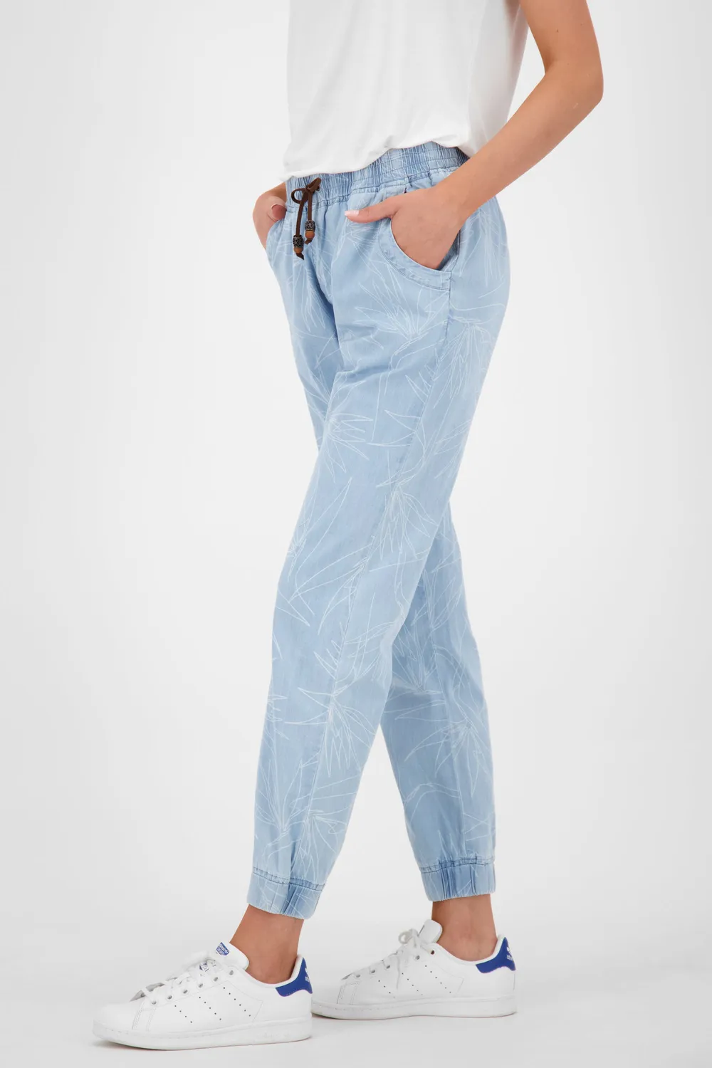 Alife & Kickin AliciaAK DNM B Joggpants Hellblau Damen