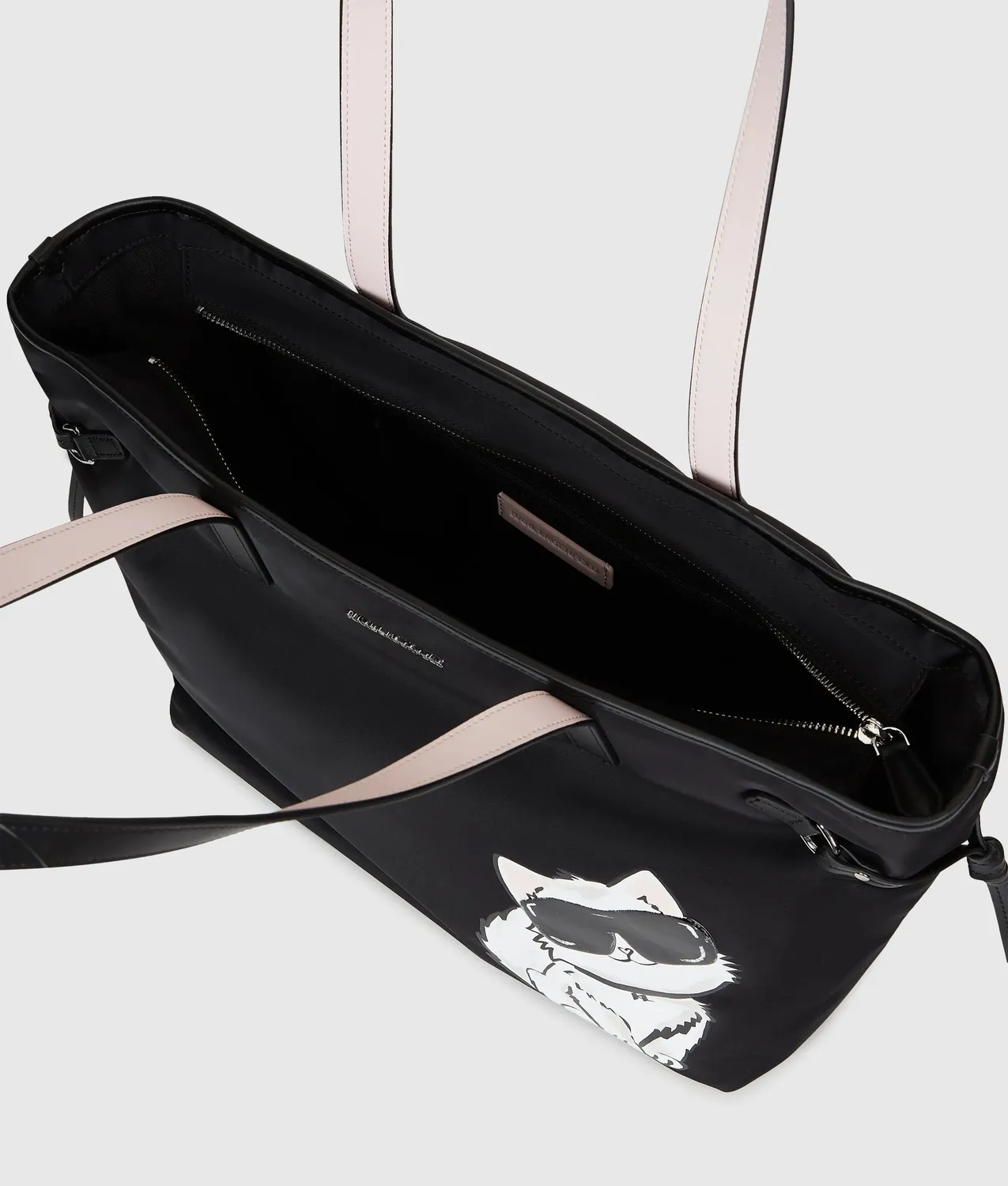 Karl Lagerfeld Ikon Choupette Tote Kordelzug Laptop 14 Zoll