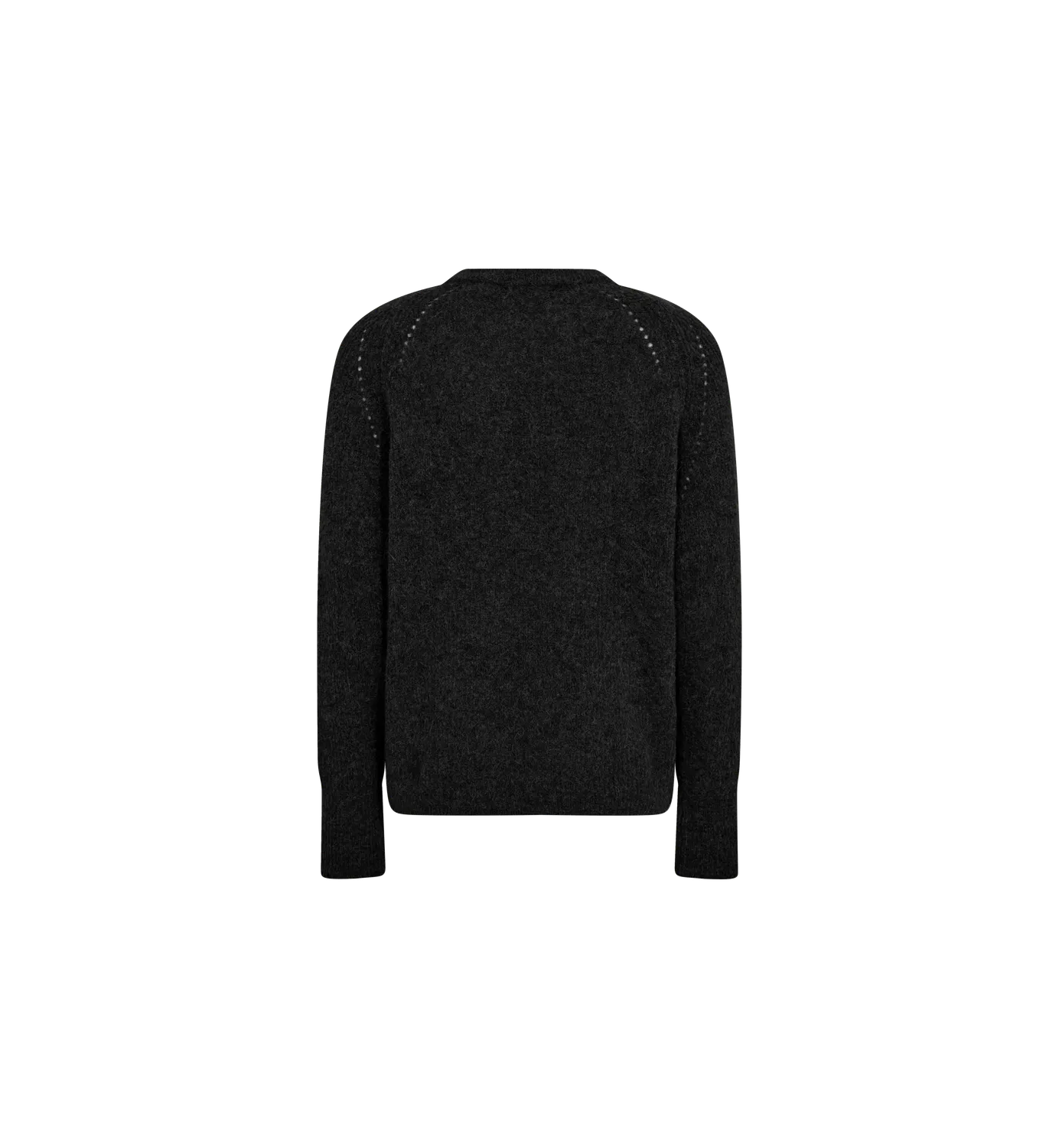 Mos Mosh MMTammy Thora Strickpullover Black Rundhals