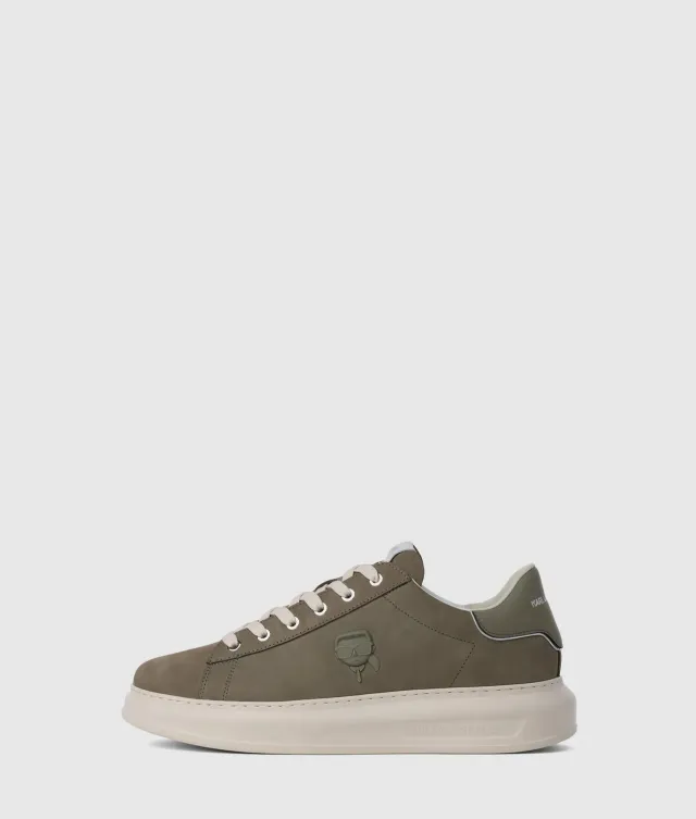 Karl Lagerfeld Ikon Kapri Sneaker Schnürer Kontrastsohle