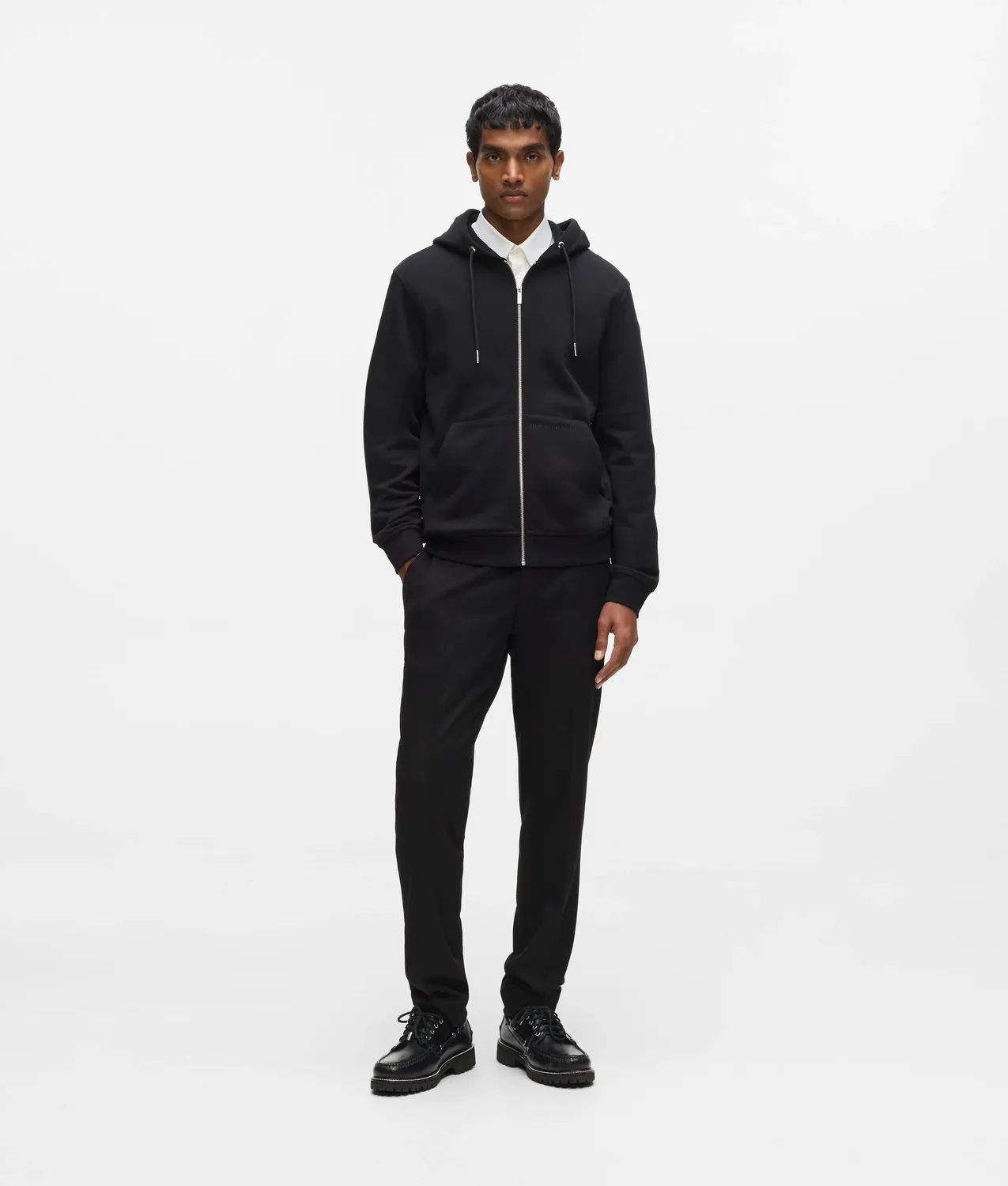 Karl Lagerfeld Ikon Bouclé Kameo Sweatjacke