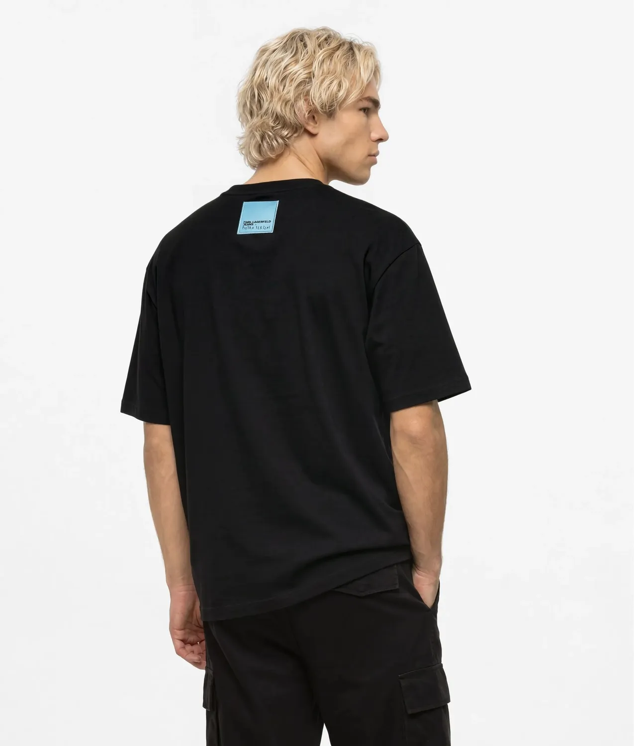 Karl Lagerfeld KLJ Pietro Terzini T-Shirt Boxy Baumwolle
