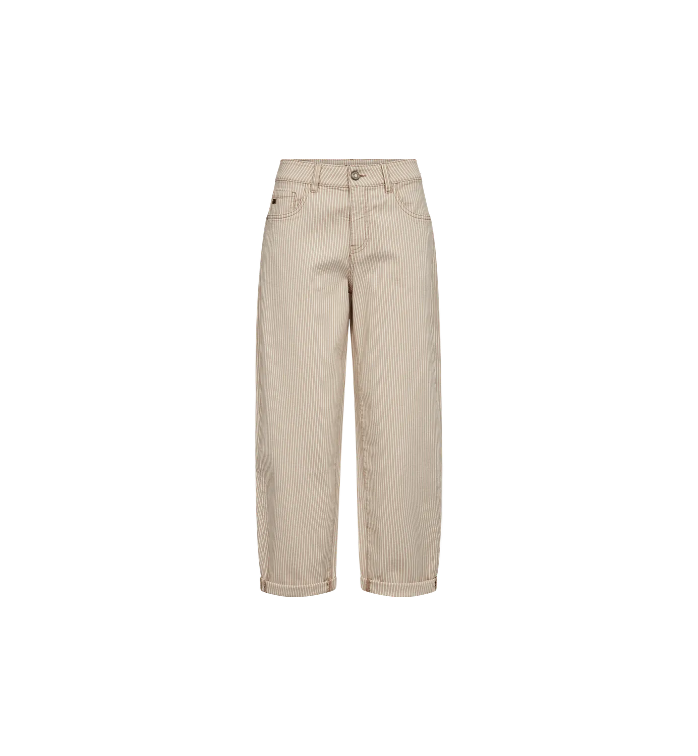 Mos Mosh MMHellen Stripe Pant Hose Doeskin gestreift