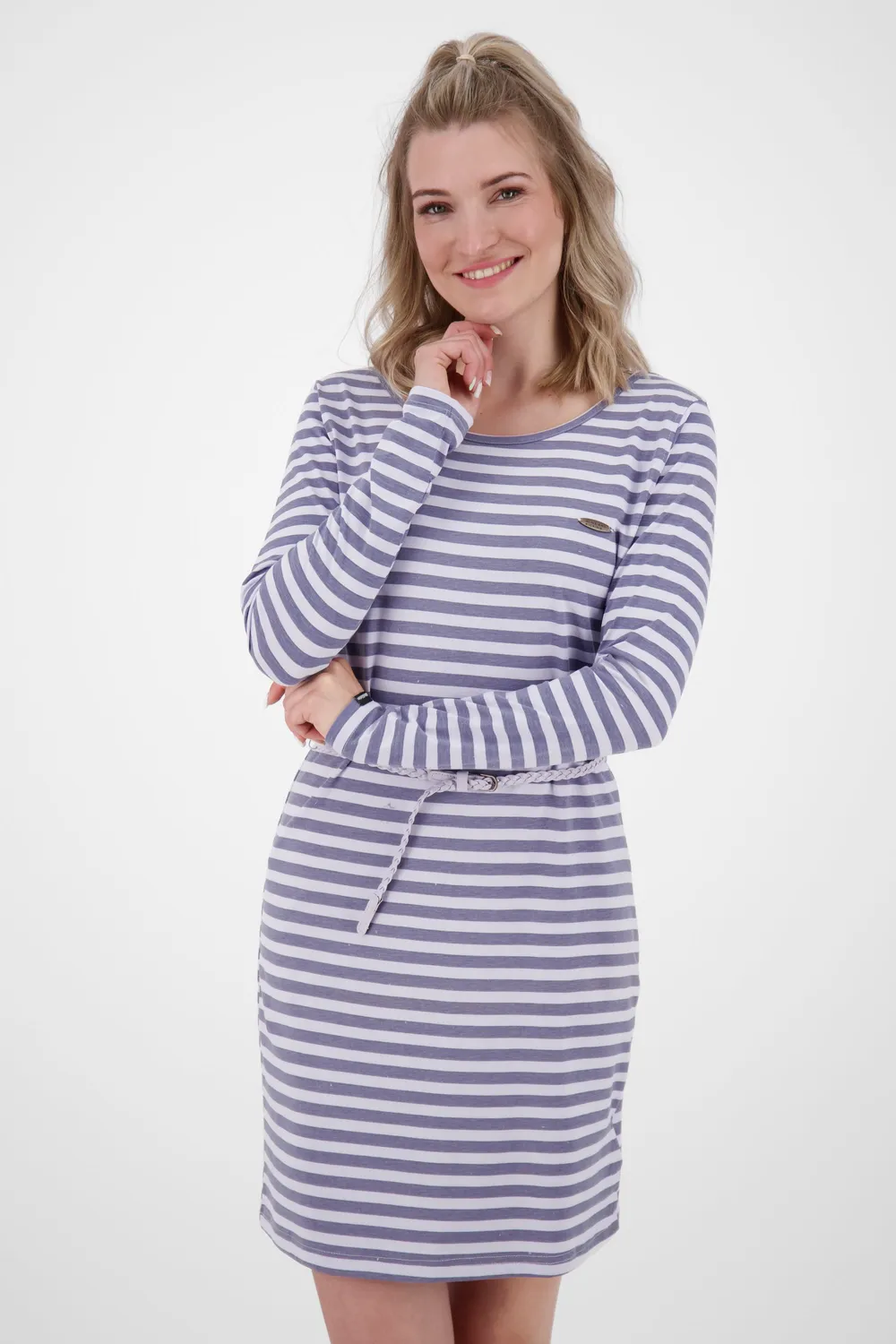Alife & Kickin EllinAK Z Kleid Violett Langarm