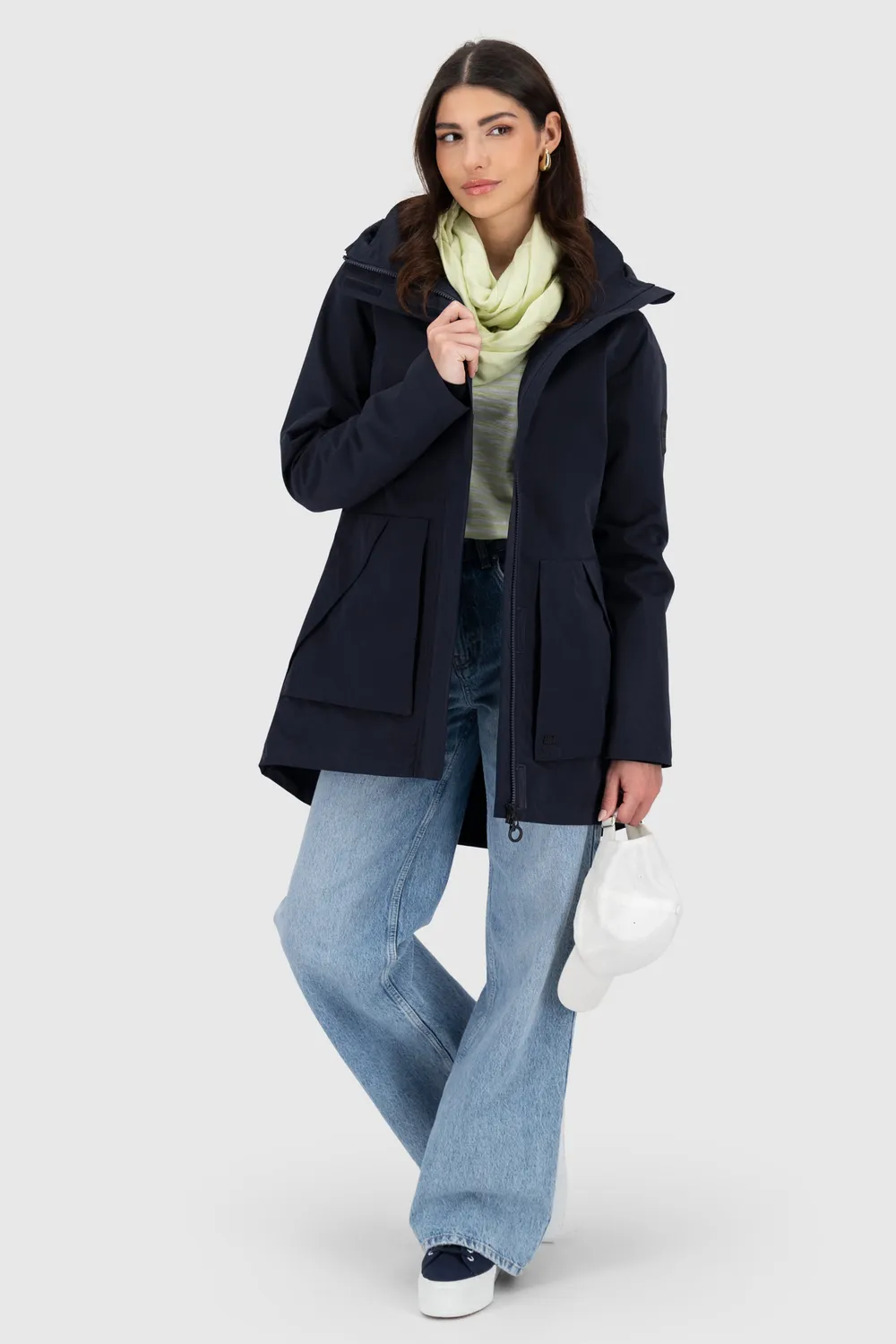 Alife & Kickin ArlettaAK A Parka Damen dunkelblau ungefüttert