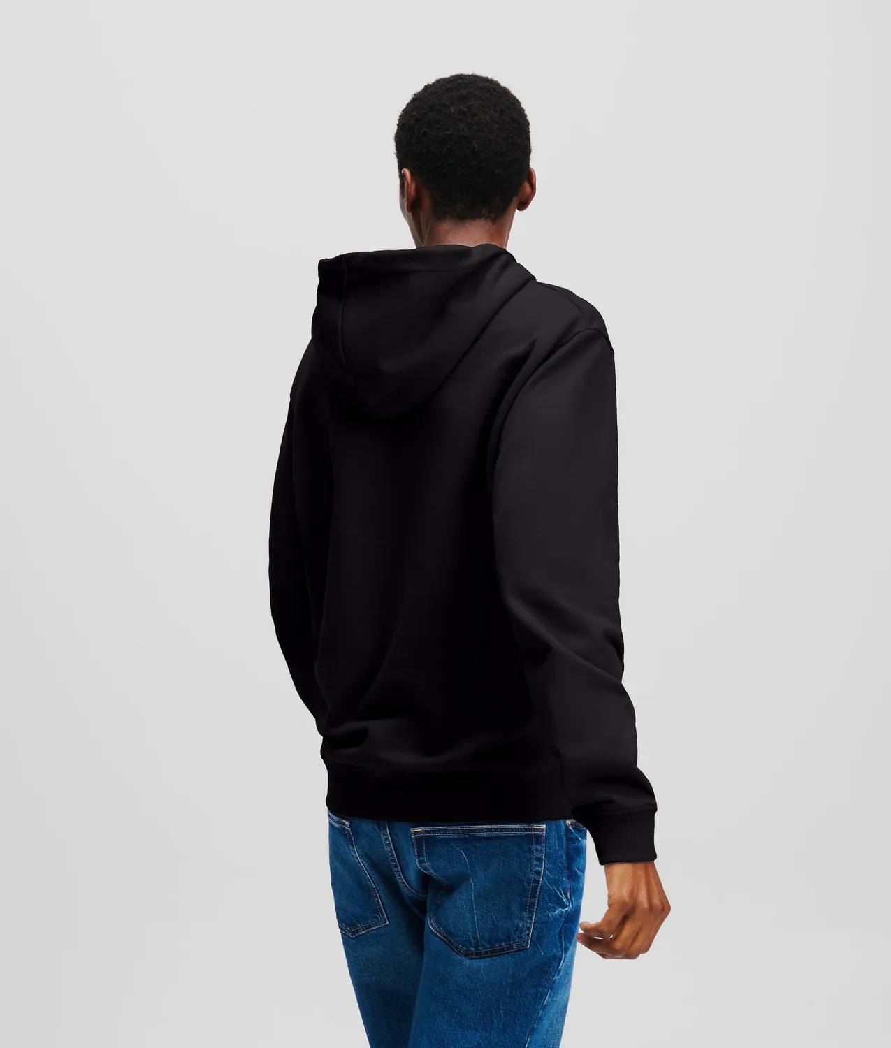 Karl Lagerfeld KLJ Box Logo Hoodie Kängurutasche