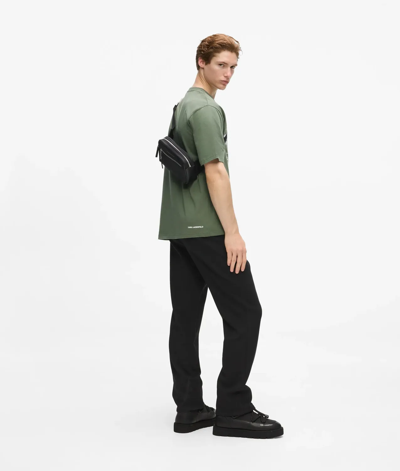Karl Lagerfeld K/Nylon Gürteltasche Belt Bag schwarz