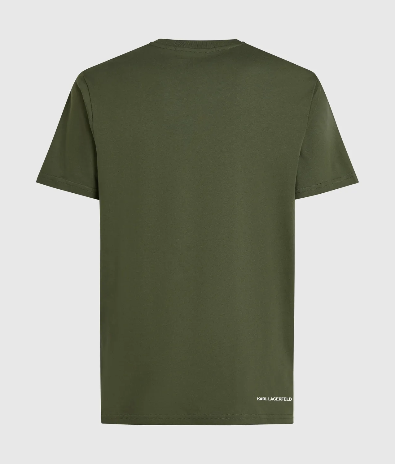 Karl Lagerfeld Ikon Kameo T-Shirt Baumwolle Stickerei