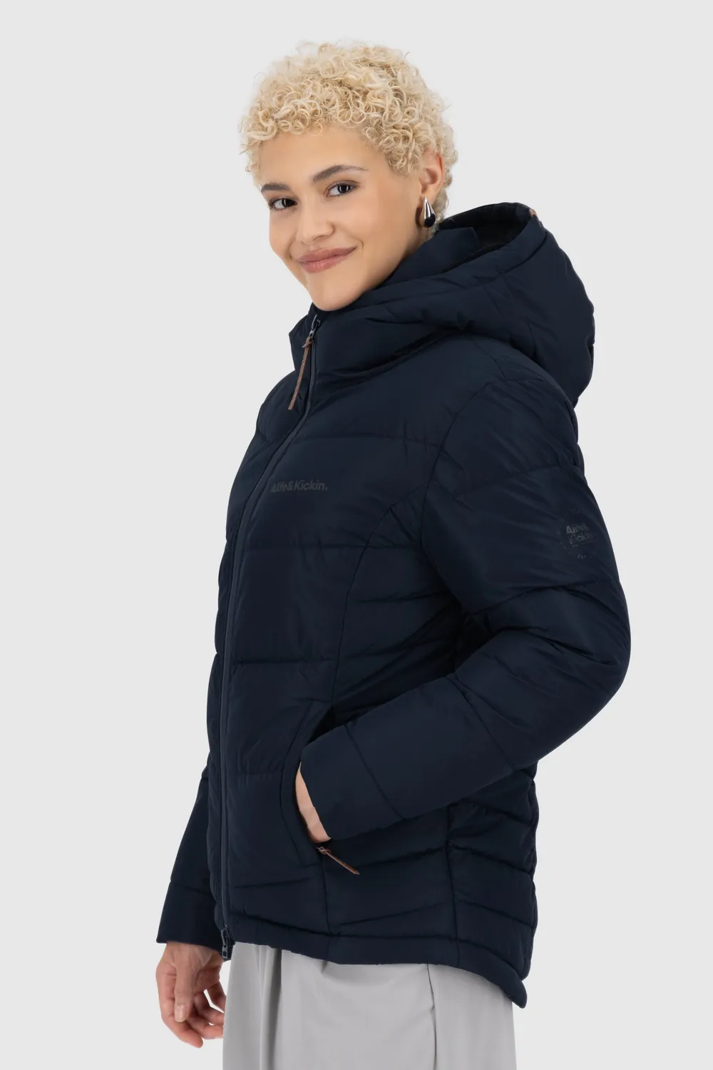 Alife & Kickin JuanaAK A Jacke Dunkelblau Damen Winter
