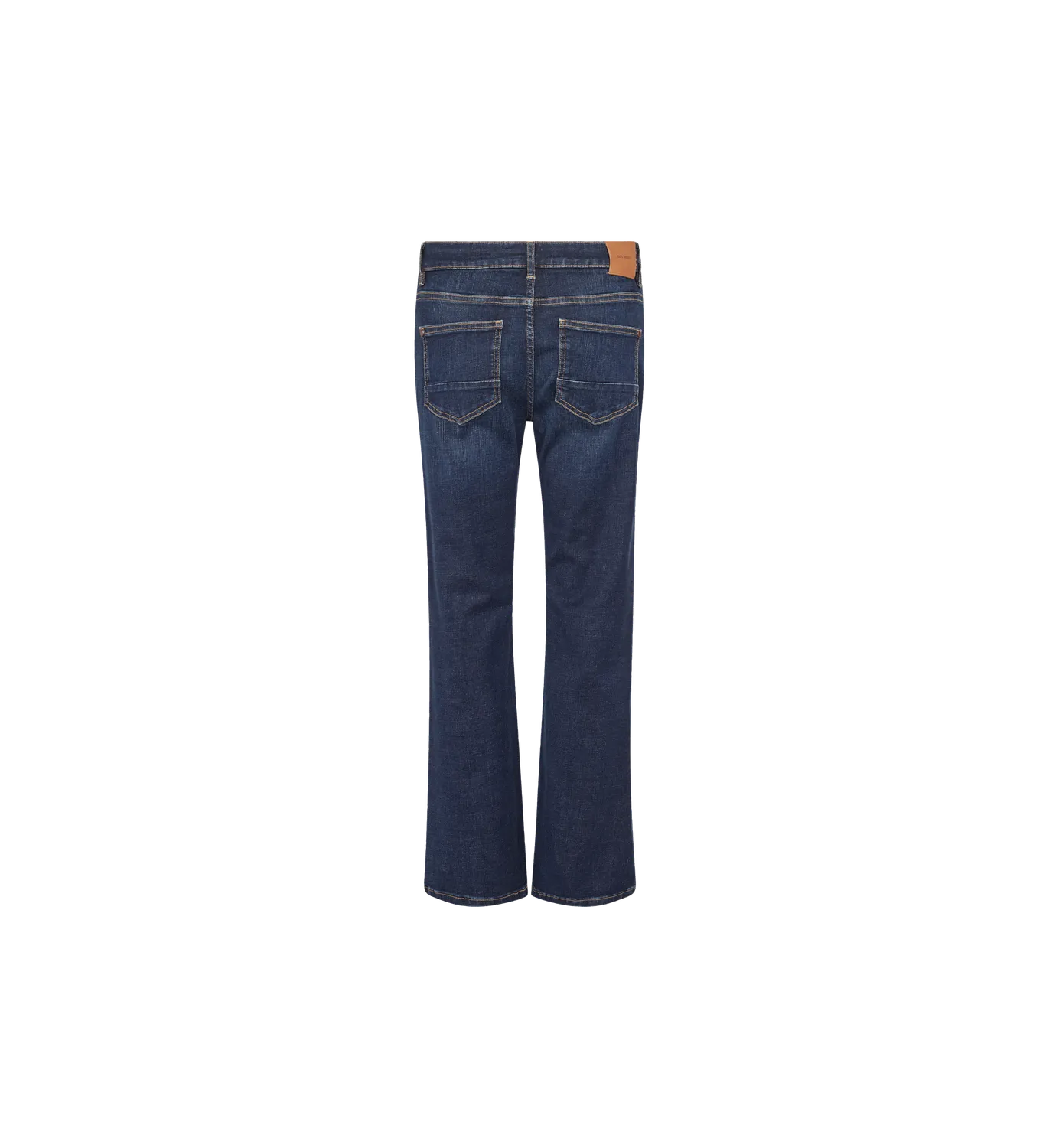 Mos Mosh MMCecilia Perla Jeans Mid Blue Flare High Waist