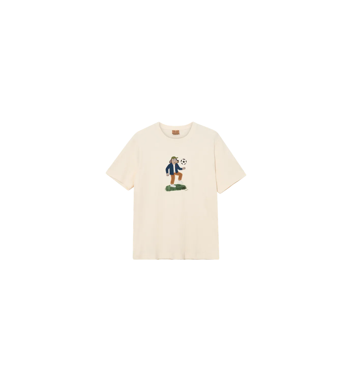 Mos Mosh MMGLudvig T-Shirt White Bio-Baumwolle