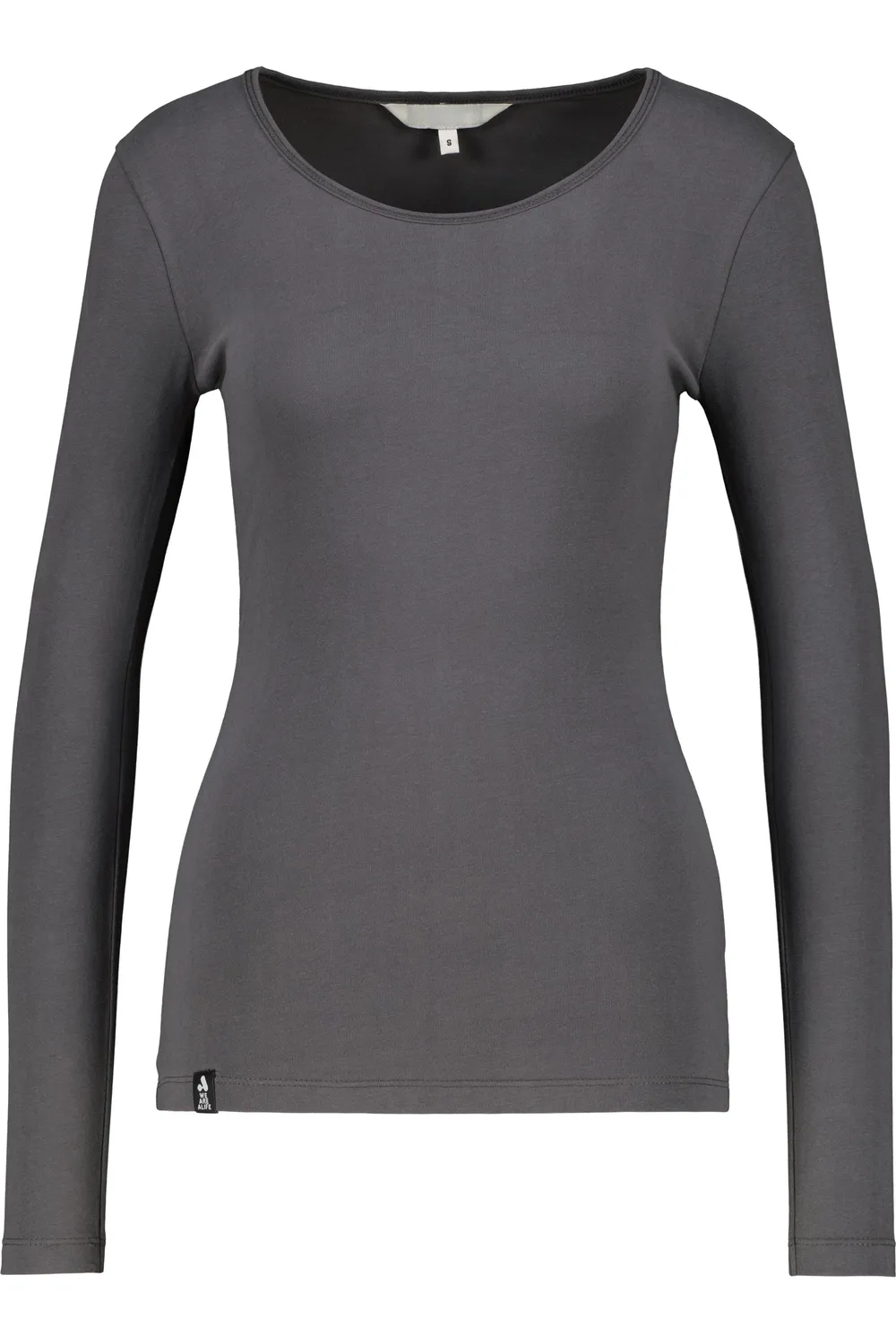 Alife & Kickin EvelynAK A Longsleeve Grau Slim Fit