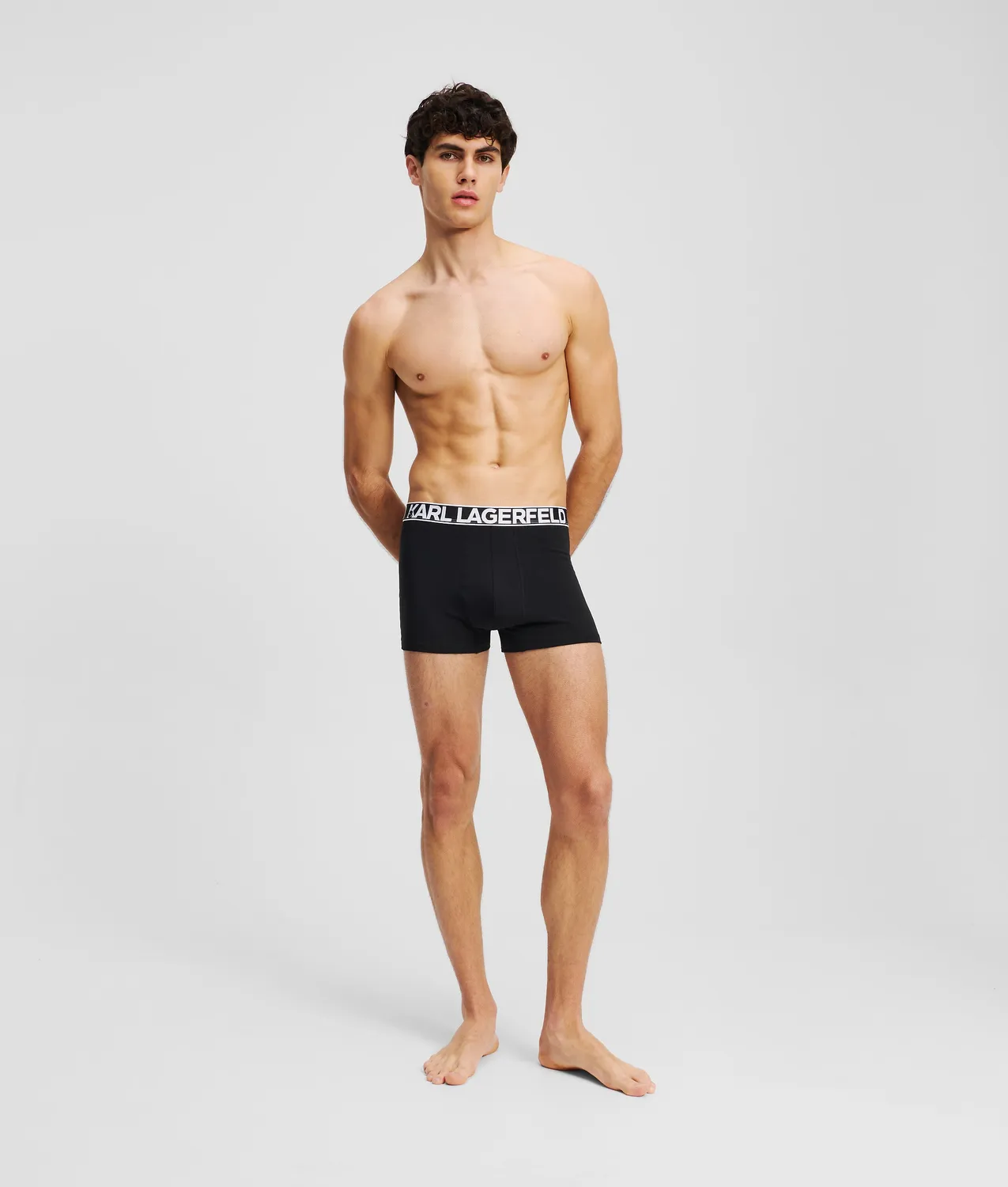 Karl Lagerfeld Bold Logo Trunks 3er-Pack