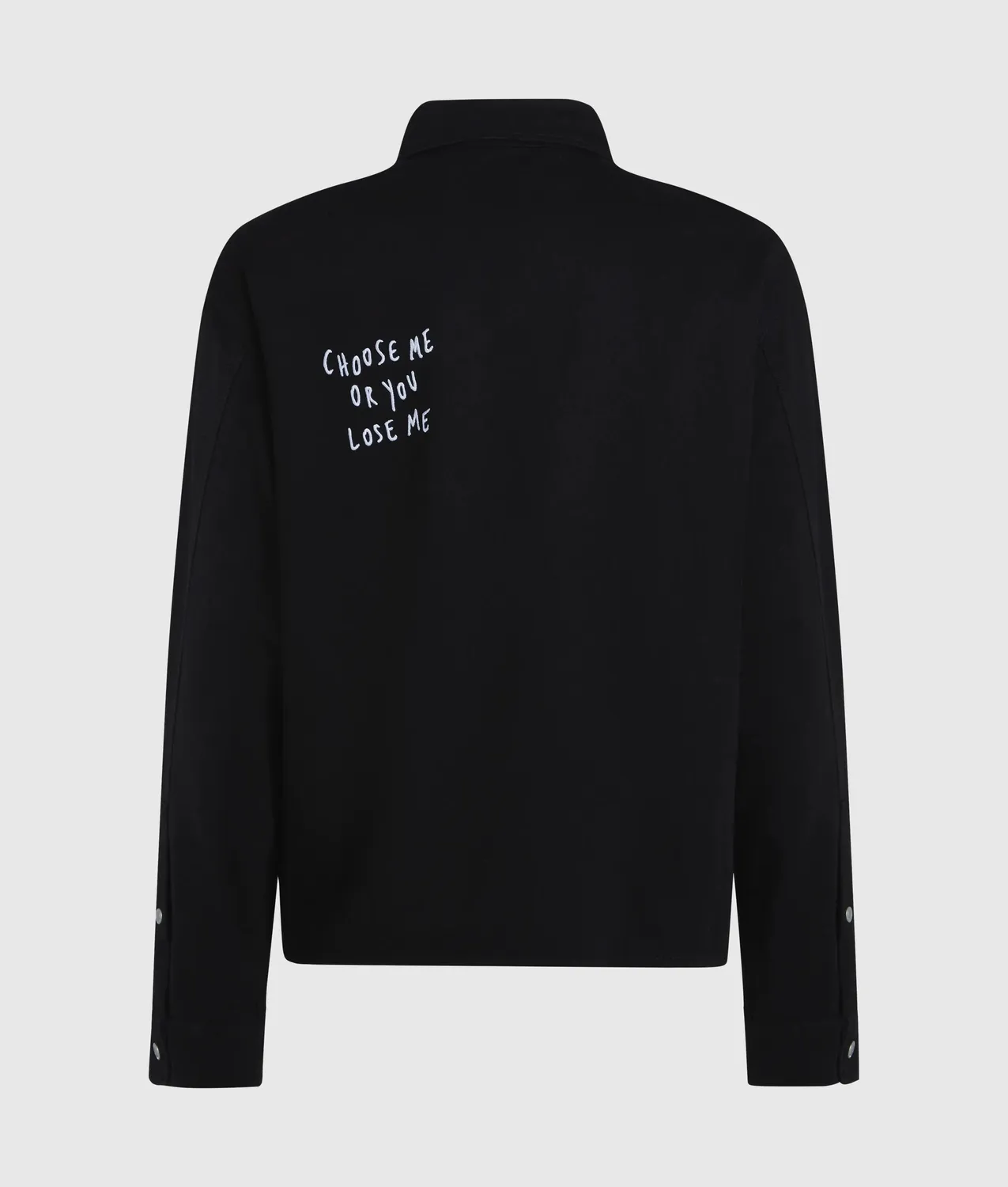Karl Lagerfeld Jeans KLJ X Pietro Terzini Overshirt Denim Spruch