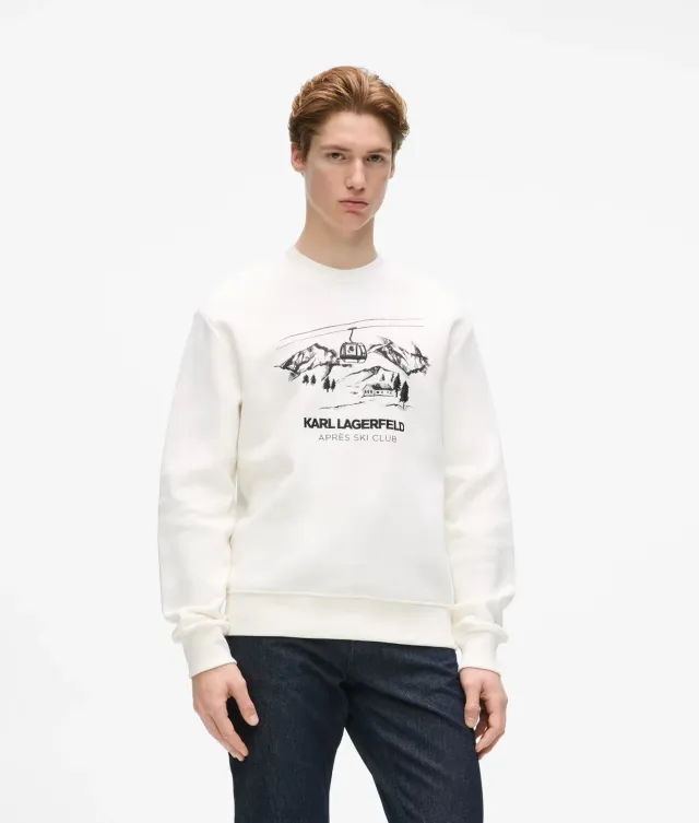 Karl Lagerfeld Après Ski Club Sweatshirt relaxed