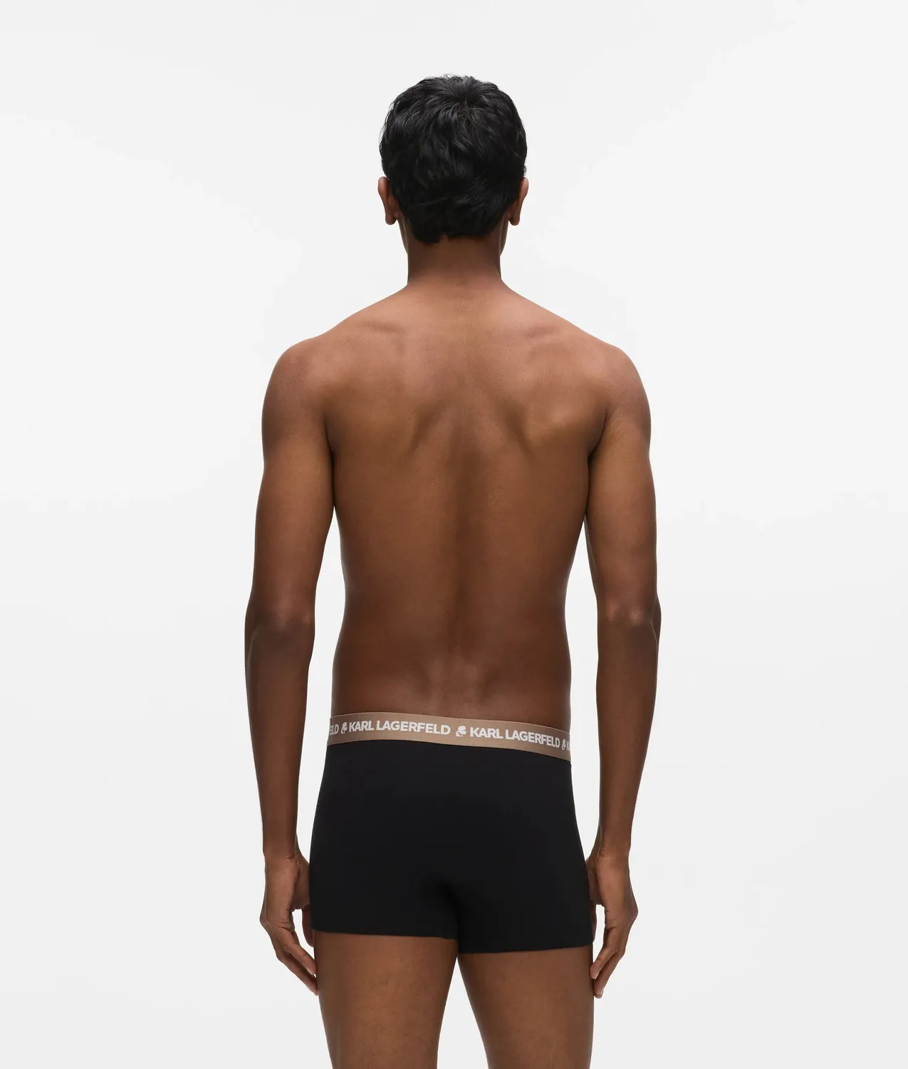 Karl Lagerfeld Logo Trunks Boxershorts 3er-Pack Jersey