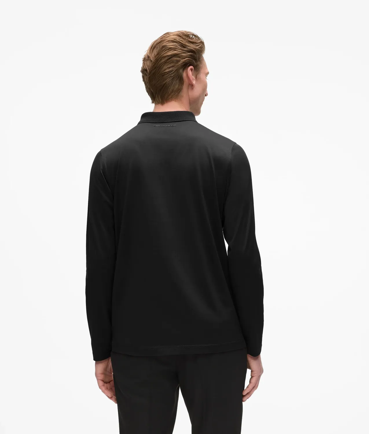 Karl Lagerfeld Ikon Kameo Poloshirt Langarm XS-3XL