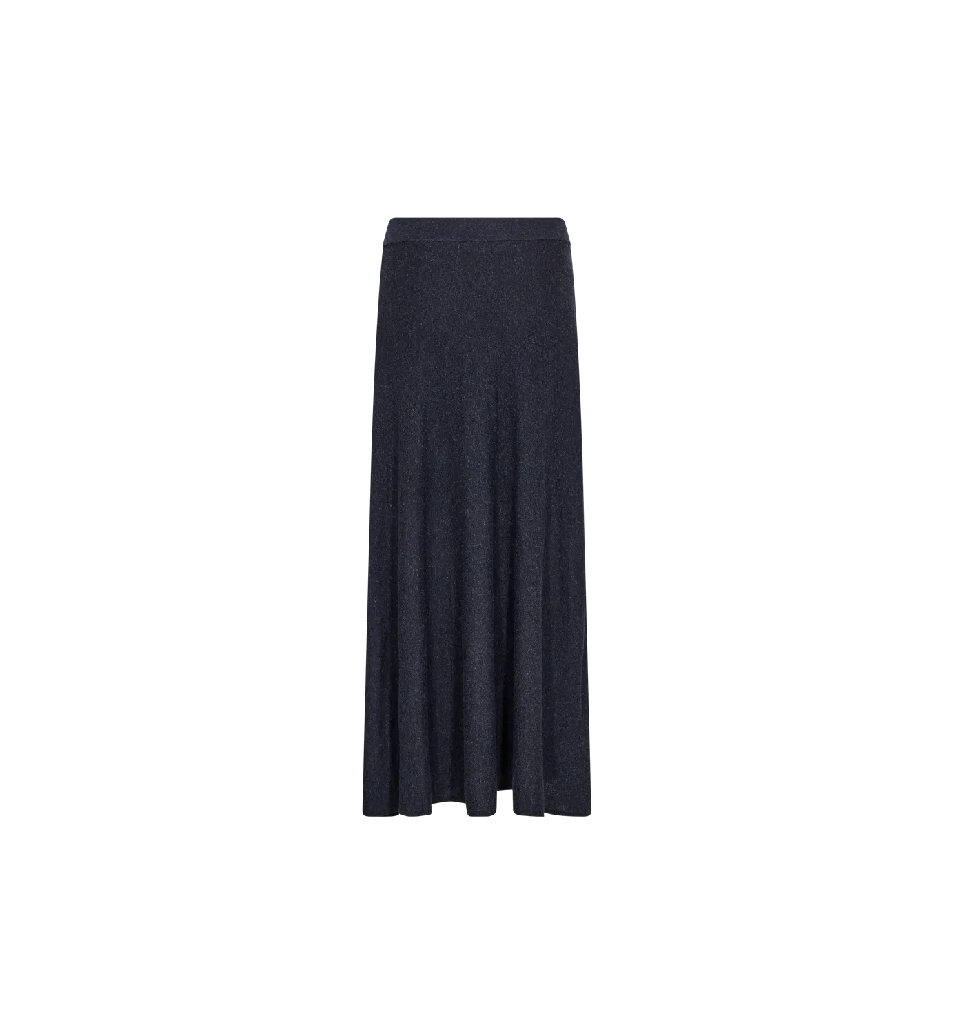Mos Mosh MMSeva Knit Skirt Salute Navy Strickrock Wolle