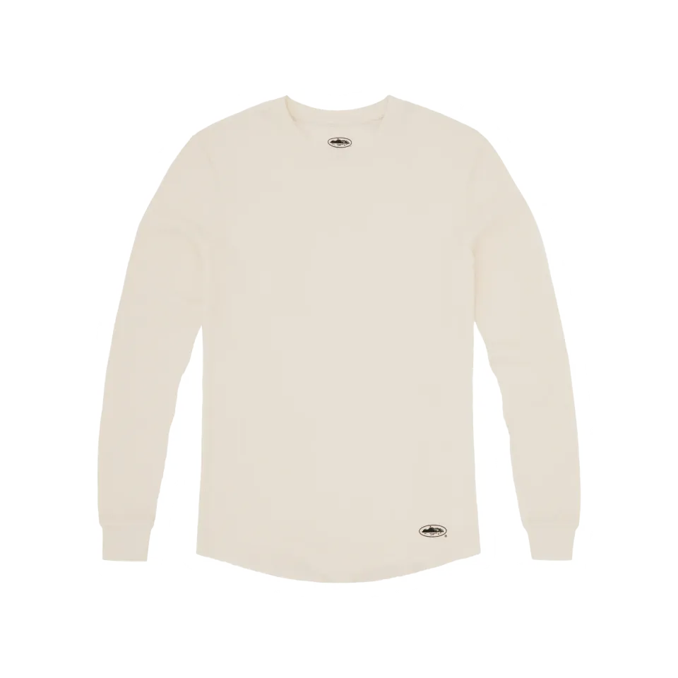 Corteiz Guerillaz Thermal Longsleeve Creme S-XXL