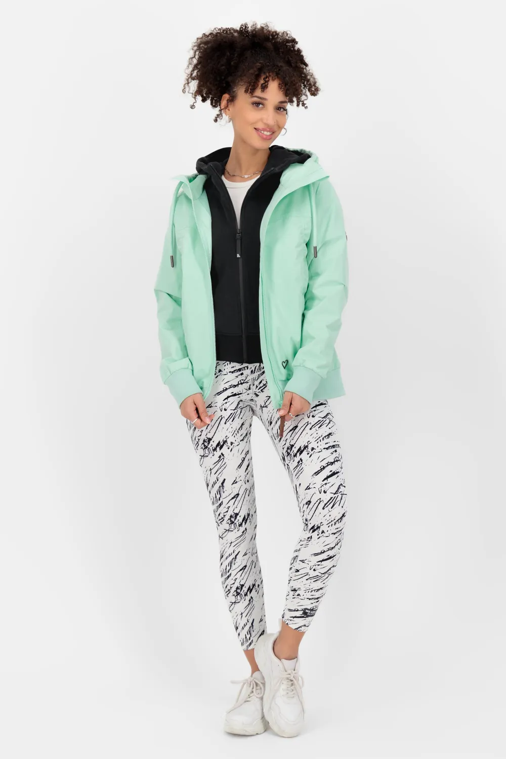 Alife & Kickin CorinaAK A Sweatjacke Schwarz Damen
