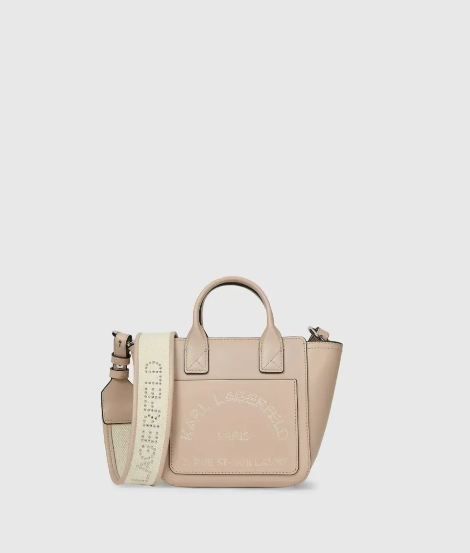 Karl Lagerfeld K/Daily Mini Pocket Tote Leder Schwarz