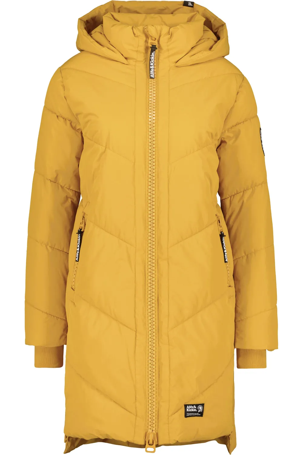 Alife & Kickin LunaAK A Coat Steppmantel Gelb warm