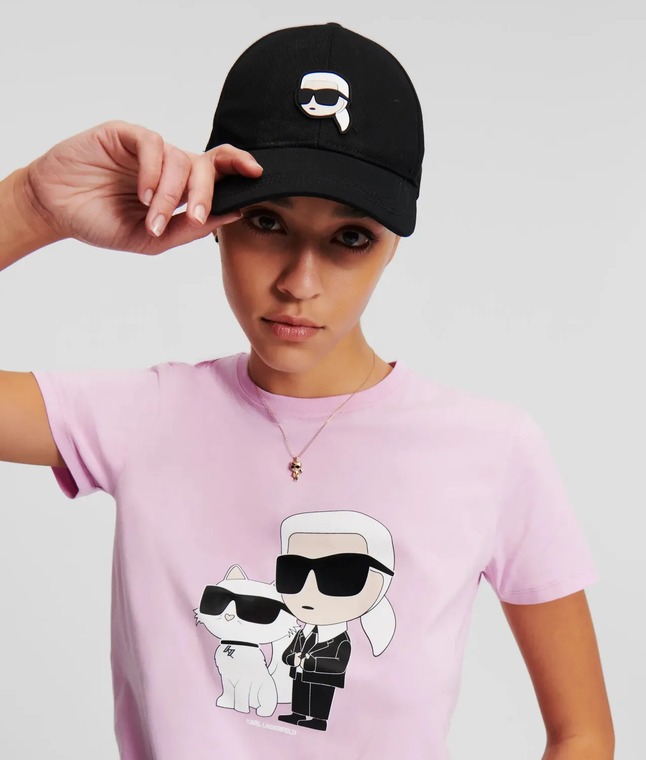 Karl Lagerfeld Ikon Cap Basecap verstellbar recycelt